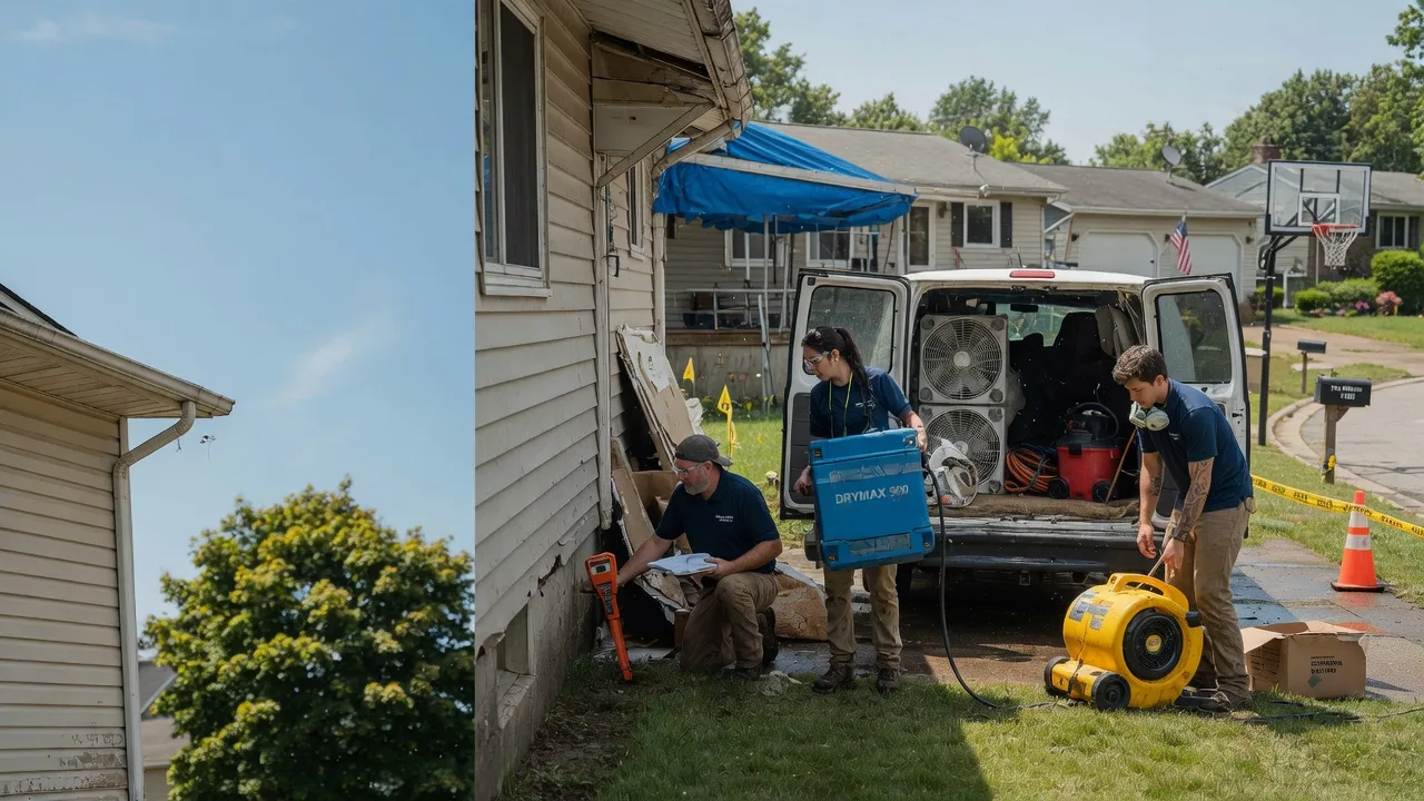 Ceiling Leak Cleanup in Delhi, IA near me